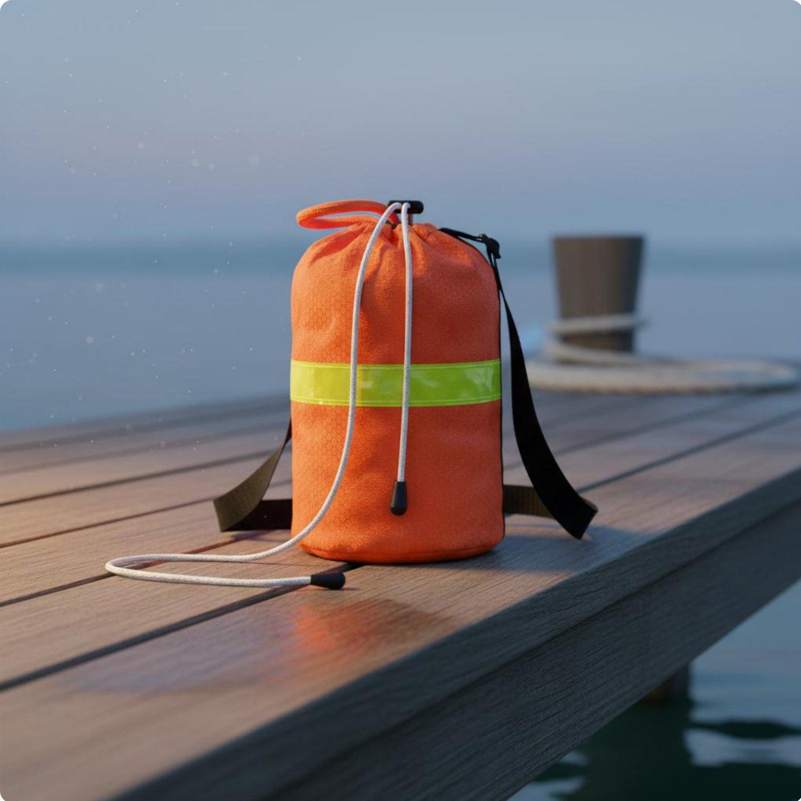 Water Rescue Throw Bag Wear-Re - Rescue Rope Throw 评论和价格