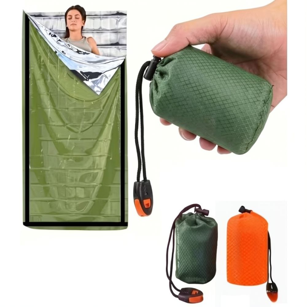 Portable Emergency Thermal Sle - Survival Blanket Reflective 评论和价格